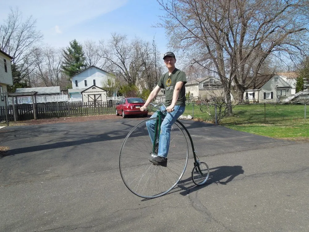 42inch High Wheel Bike Modern Style Penny Farthing Aluminum Rim Vinatge