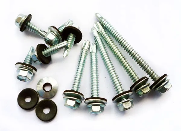 March Expo Building Roofing Tek Screws With Rubber Washers Tornillos ...