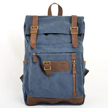 blank canvas backpack