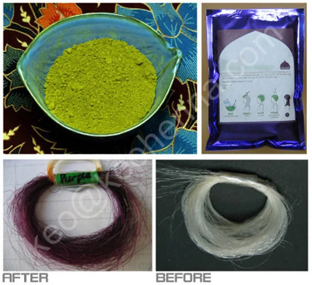 Manufacturer 100% Organic Herbal Dye Hair With Henna Real Triple