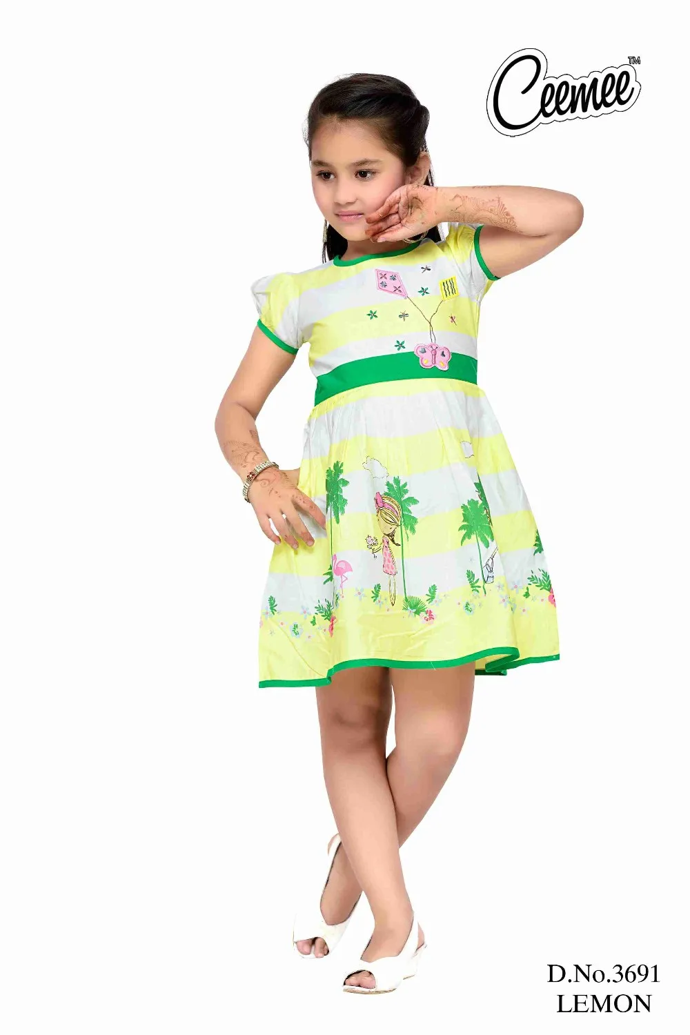 Best Looking New Style Cotton Girls Frock   Buy Cotton Frock For Kids