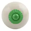 Completely Handmade White And Green Painted Solid Cabinet Pulls Made In India Wholesale Ceramic knobs