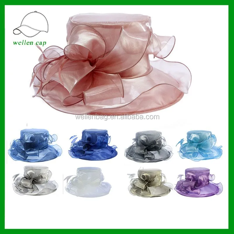 organza hats