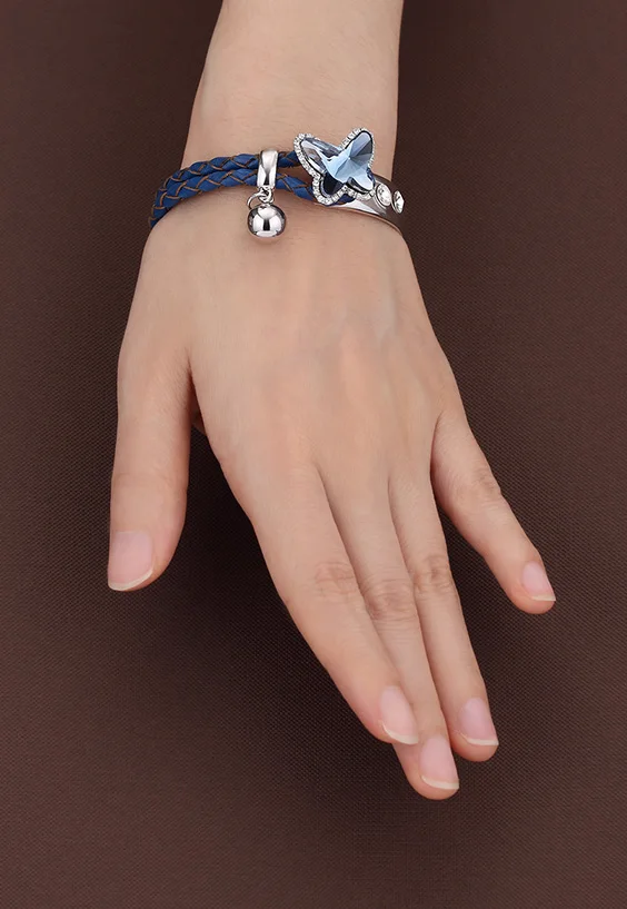 Made In Korea Jewelry Prettica Stylus Erfly Leather Bracelet Made In Korea Jewelry Prettica Stylus Erfly Leather Bracelet