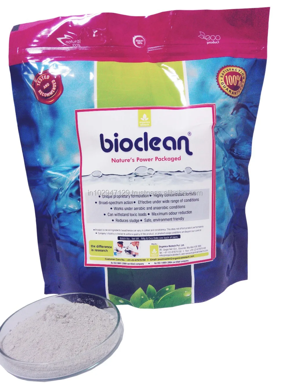 Biological Product For Controlling Odour From Sewage And Waste Water