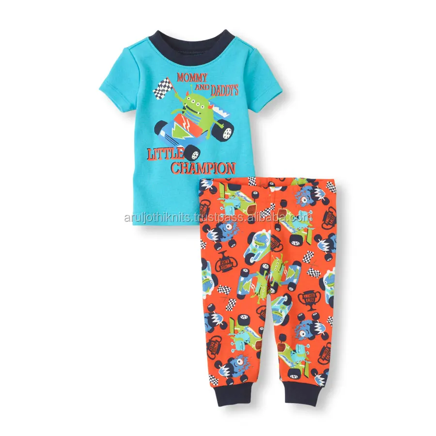 Infant & Toddler Boys Short Pajama Set Buy Short Sleeve Cotton