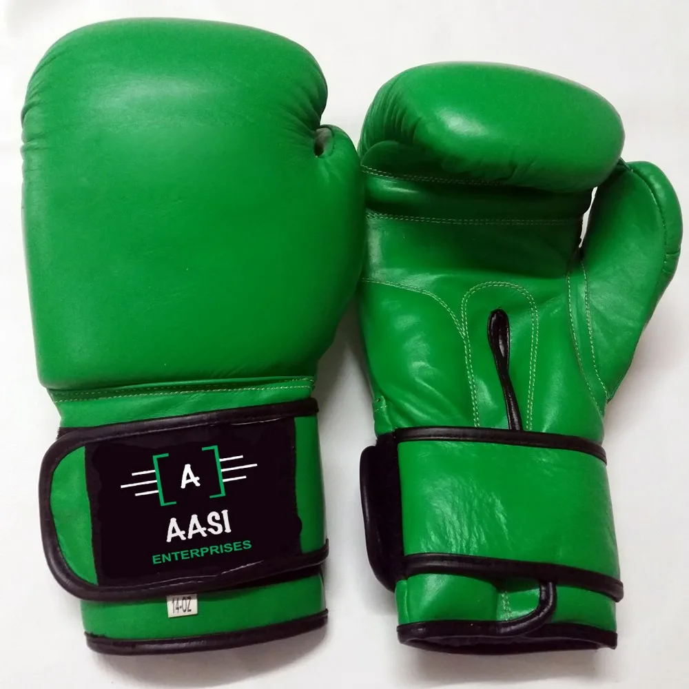 Custom Brand Logo Training Boxing Gloves For Sale Blue Black High