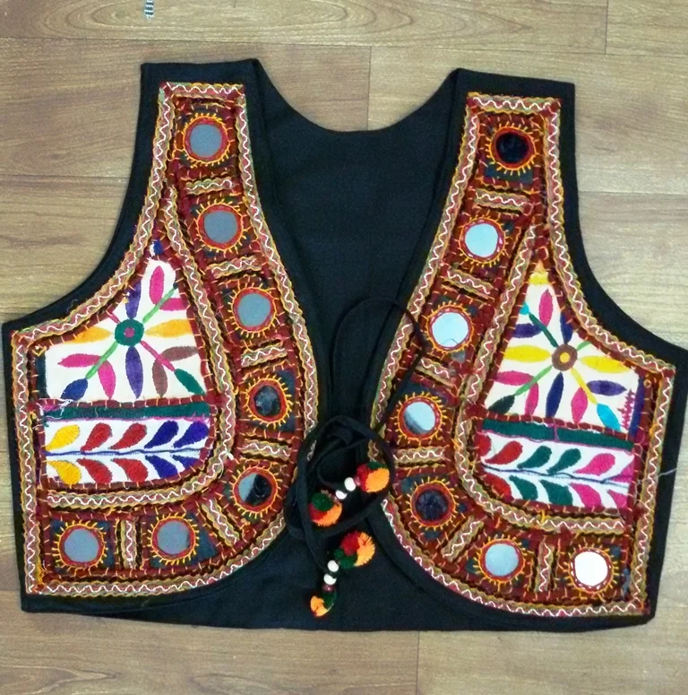 Indian Navratri Embroidered Gujarati Traditional Handmade Vestsladies Shrug Jacket Koti Buy