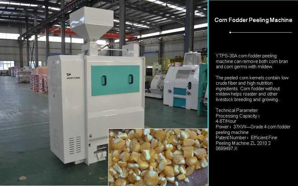 MTPS Series Corn Maize Peeler Machine