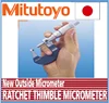 Highly-efficient electrical measuring instrument Mitutoyo ratchet micrometer