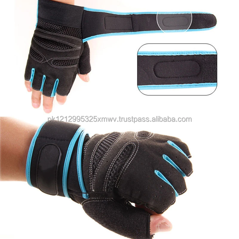 weight lifting gloves with wrist support