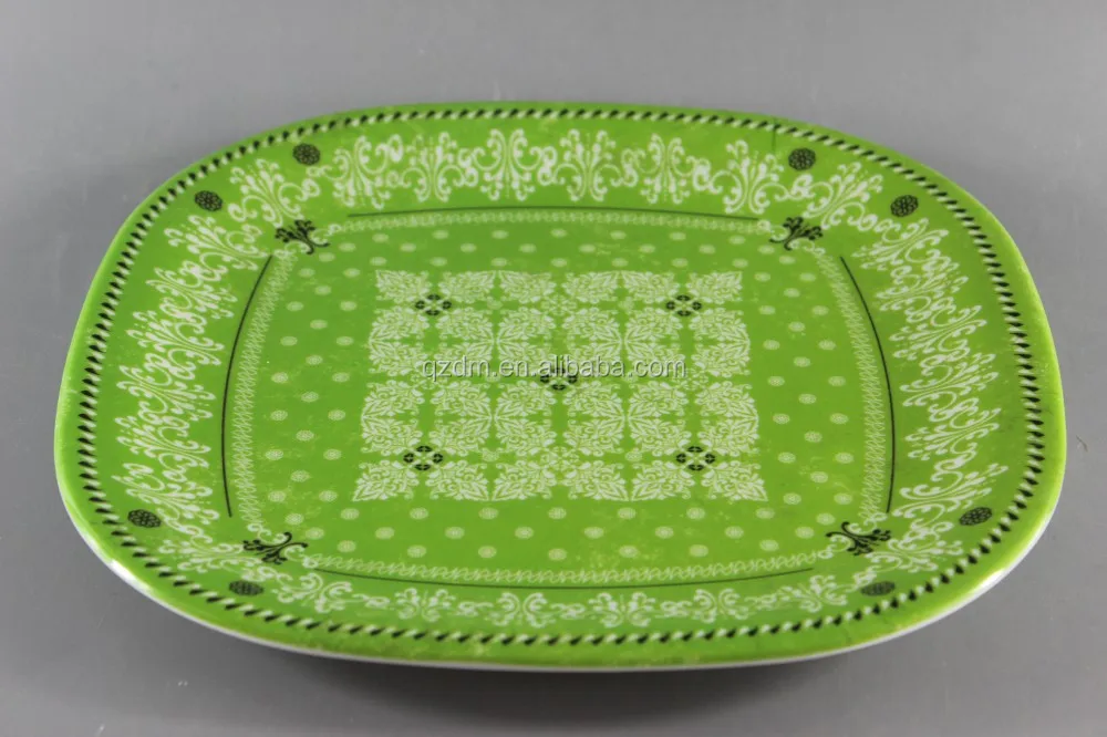 11x11 Inch Melamine Square Plate For American Market