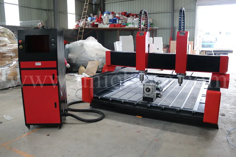 hot style CNC Stone Cutting Machine/4 axis cnc router