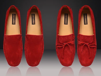 pure leather loafer shoes