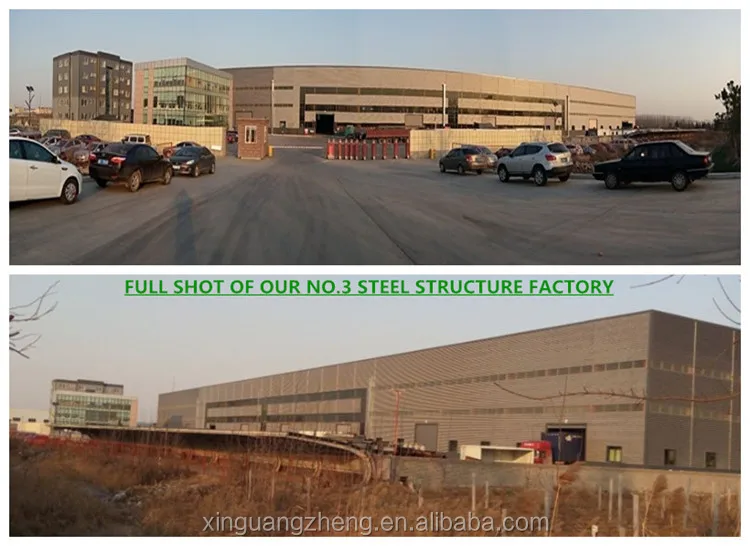 Customized prefabricated industrial H steel structure warehouse