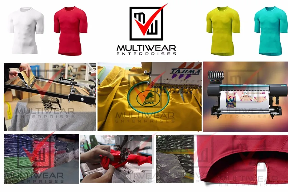 Sublimated Compression Dri Fits Shirts / Rush Guards Buy Sublimation