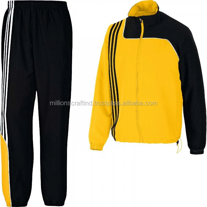 yellow and black adidas tracksuit 