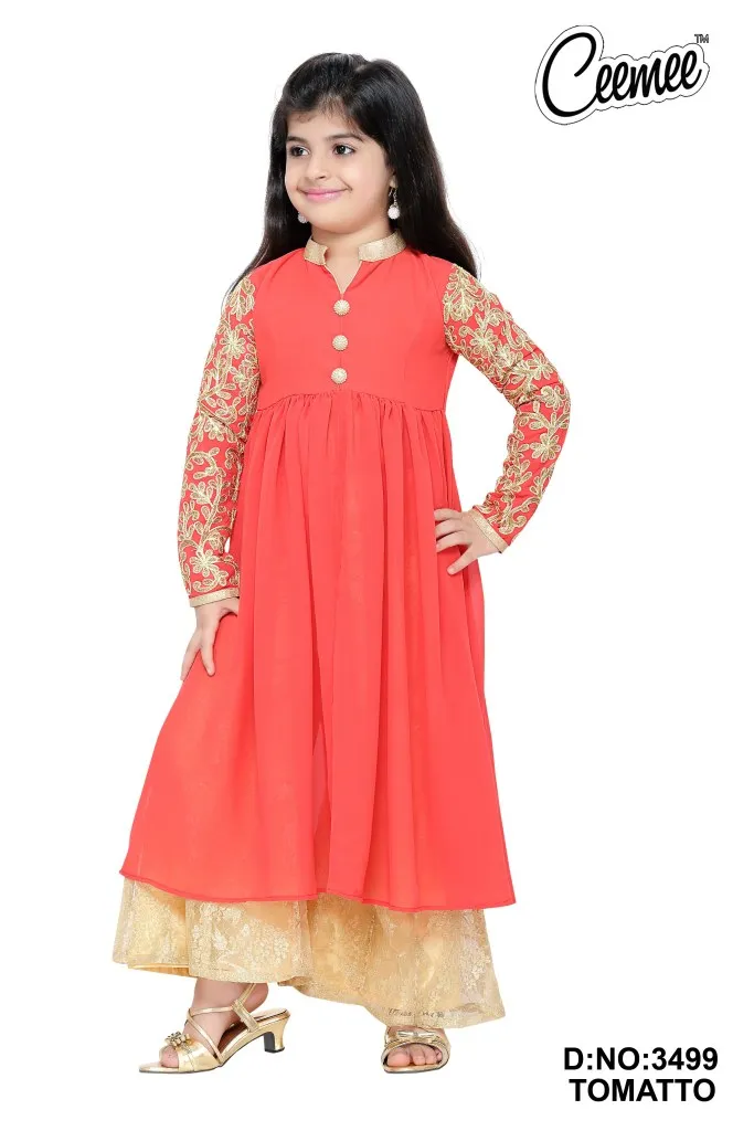 Latest Stylish Girls Dresses -plazo Suit - Buy Girls Casual Plazzo Suit ...