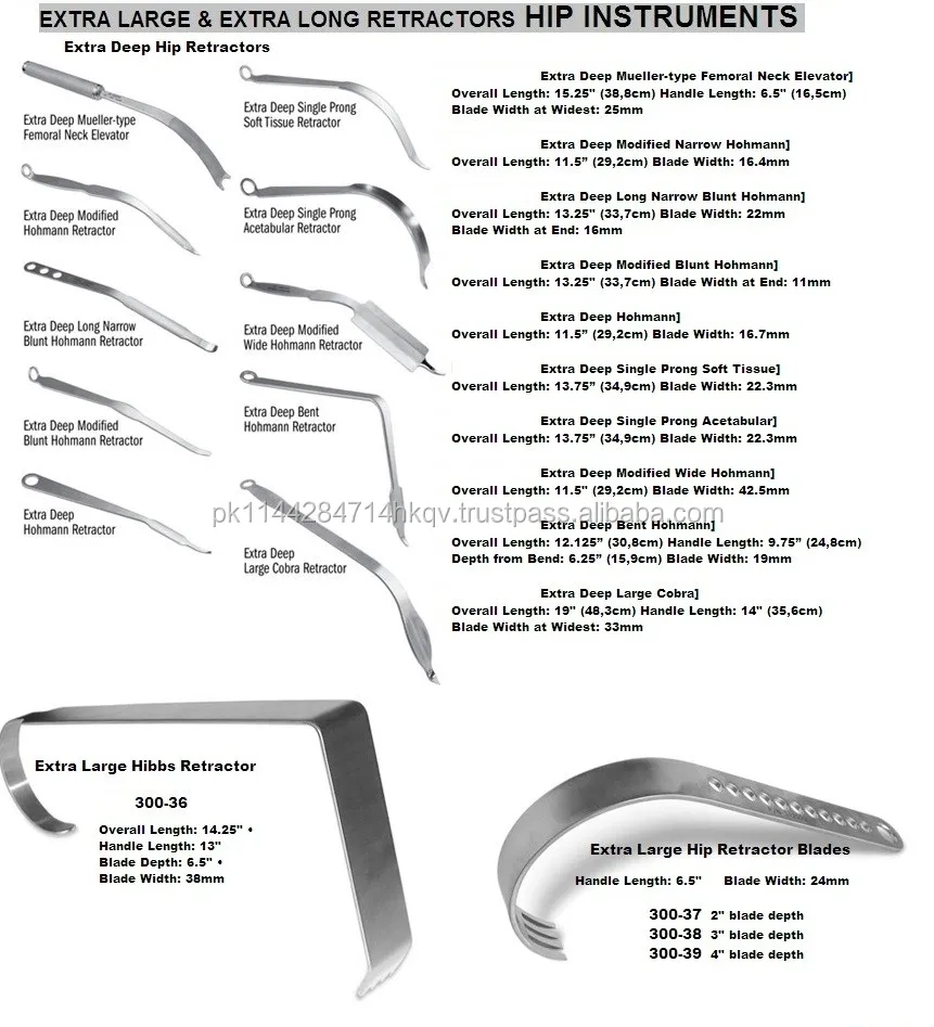 Extra Deep Hip Retractor Extra Long Hip Retractor Buy Long Hip