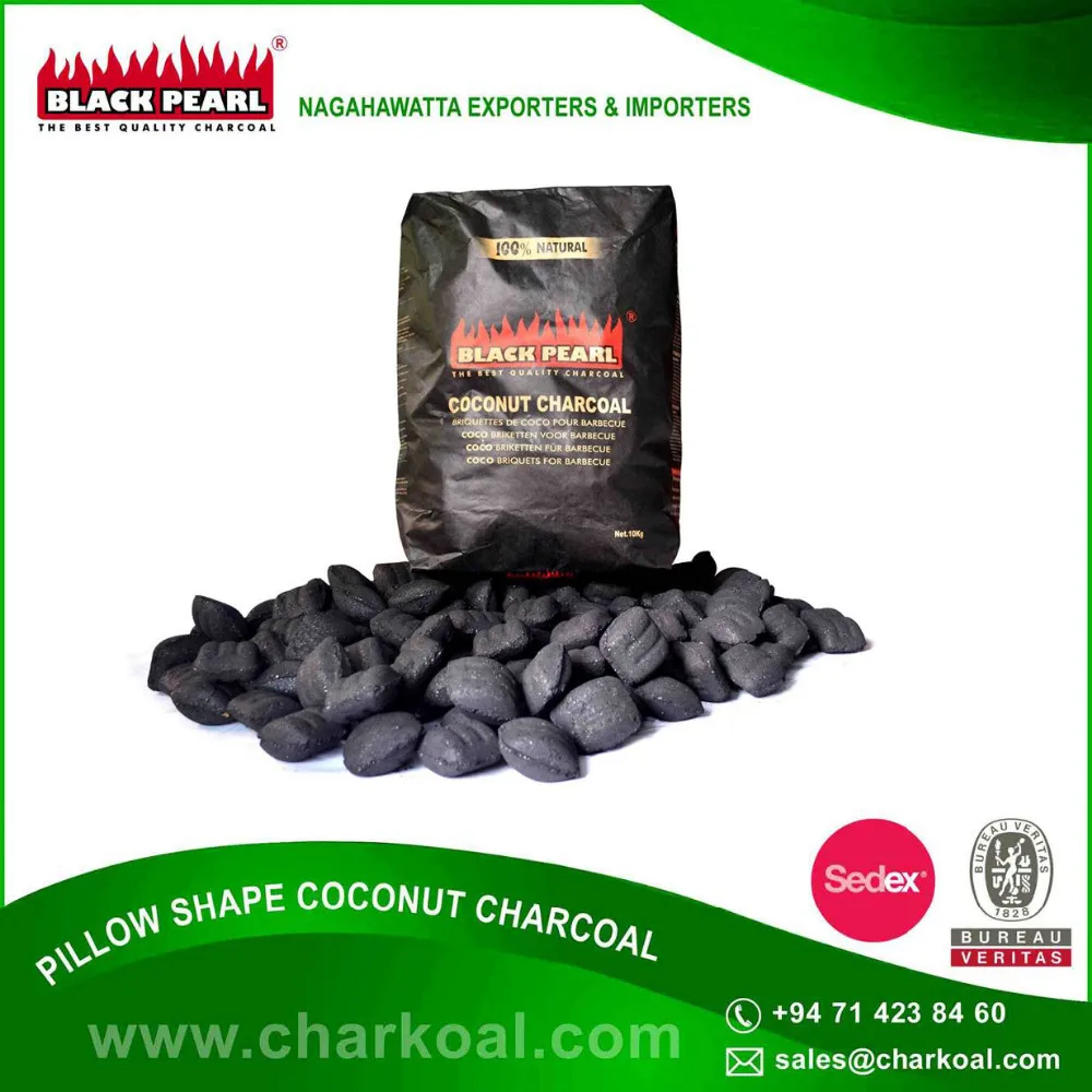 Natural Lump Charcoal Coconut Shell Bbq Charcoal From Certified Factory