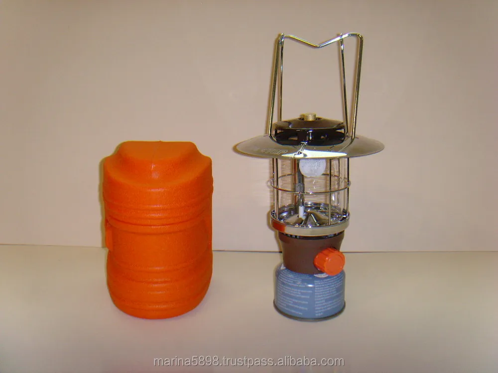 camping outdoor portable butane gas lamp