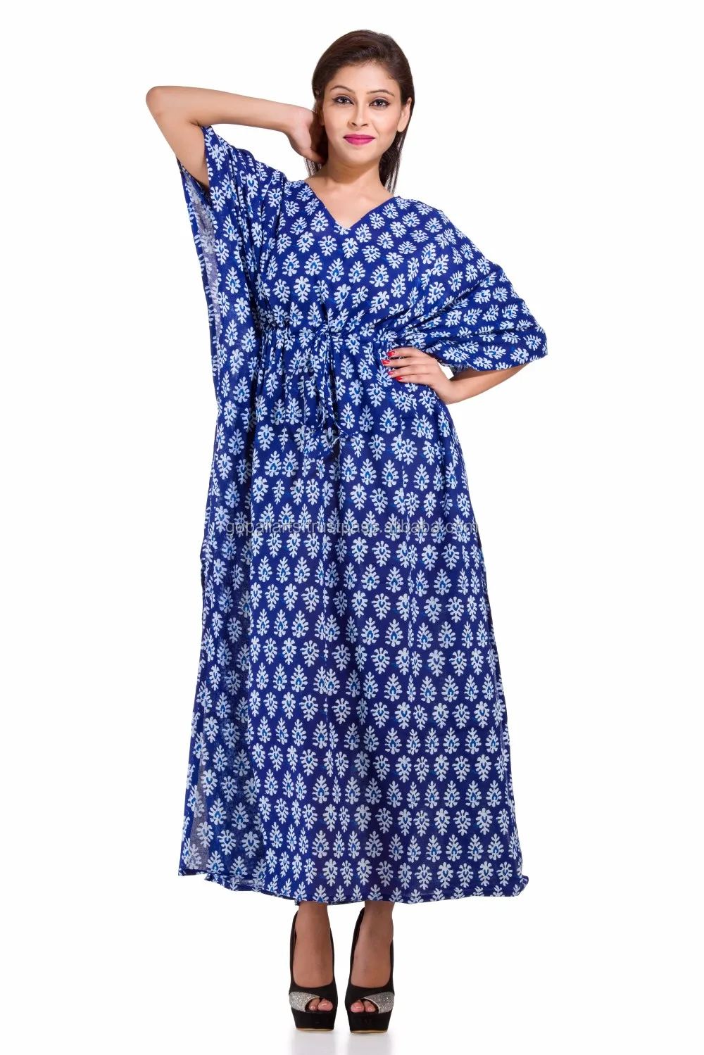 kimono sleeve maxi dress