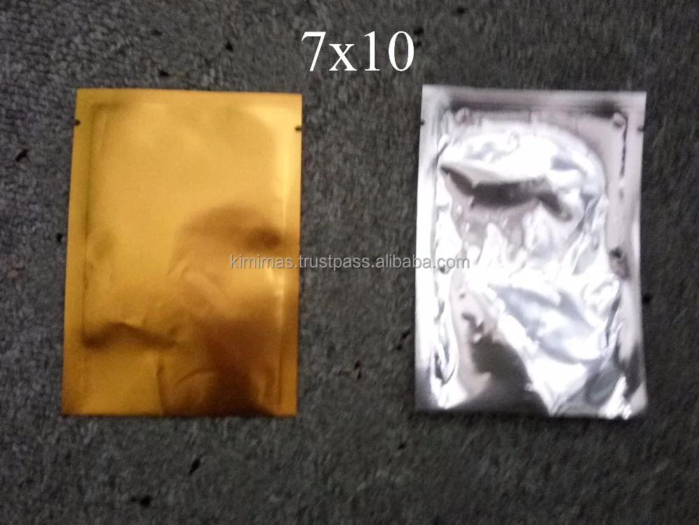 aluminium foil packets