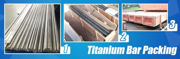 Pure titanium round bars tc4 grade 5 titanium bar for sale