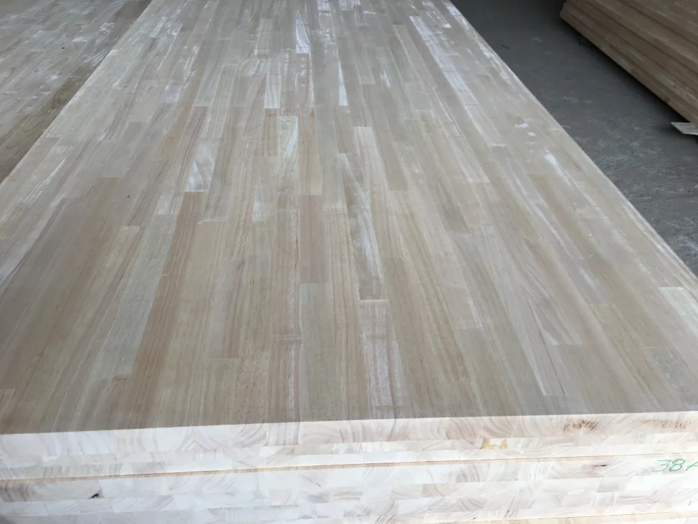 Rubber wood finger joint board/Rubber glued laminated timber