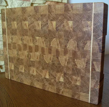 end grain chopping block