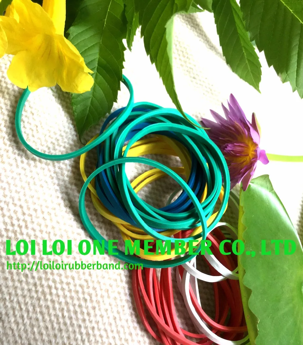 Popular Black Round Rubber Band Best Price Factory Direct Sale 1