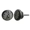 Black & White Clock Decorative Knobs Cupboard Handles and Knobs