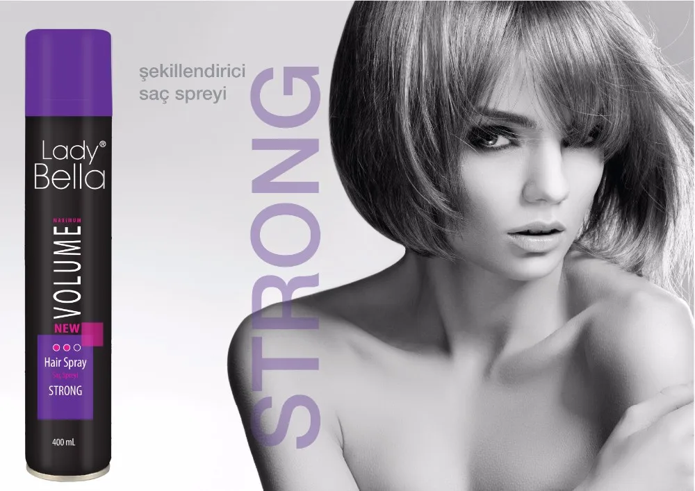 Lady Bella Hair Spray, Odourless, Long Lasting