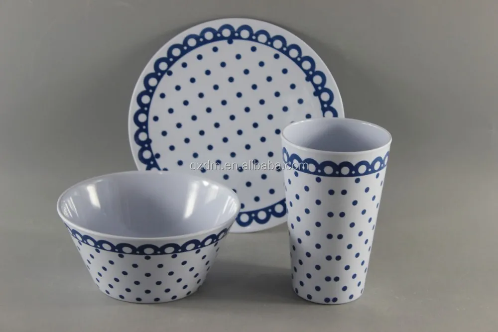 Top Grade Quality Melamine Dinner Set
