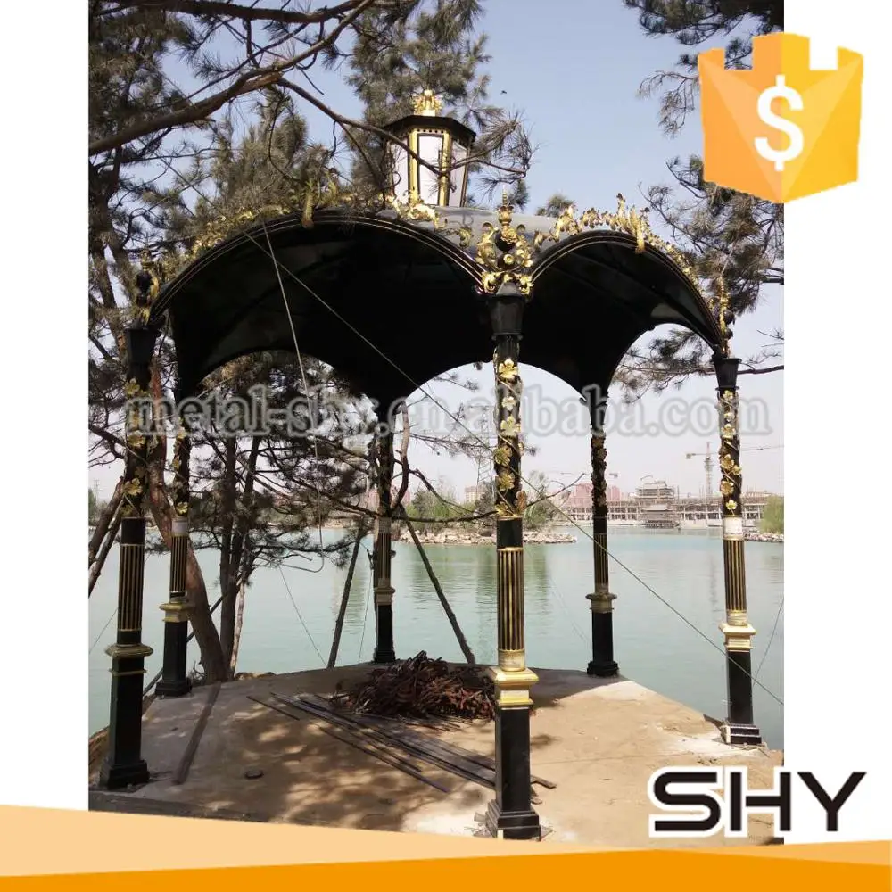 Wrought Iron Metal Gazebo Round Metal Gazebo Buy Round Metal Gazebo