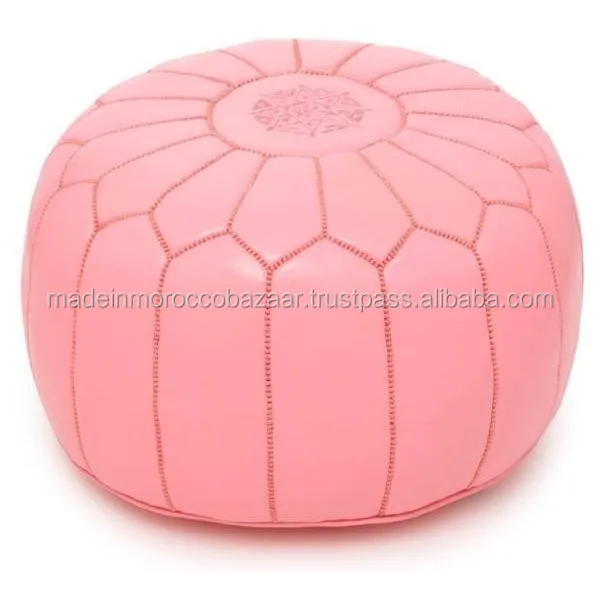 baby pink ottoman