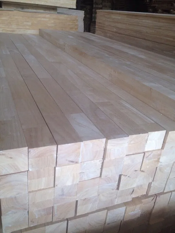 Rubber wood finger joint board/Rubber glued laminated timber