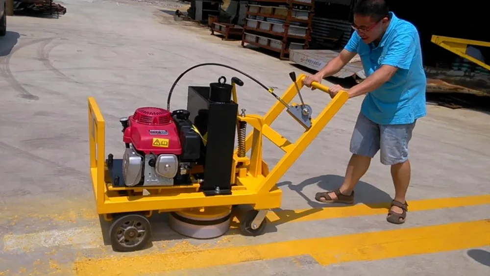 old road line cleaner