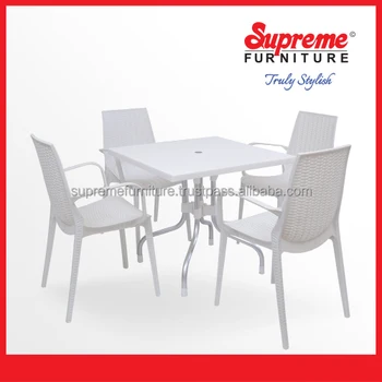 Plastic Dinning Furniture For Cafes Restaurant And Outdoor Sitting Plastic Dinning Furniture For Cafes Restaurant And Outdoor Sitting Garden Sets