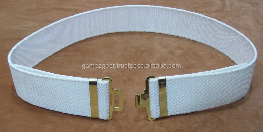 Parade Dress Belt Ceremonial White Belt Army Cadets Dress Belt