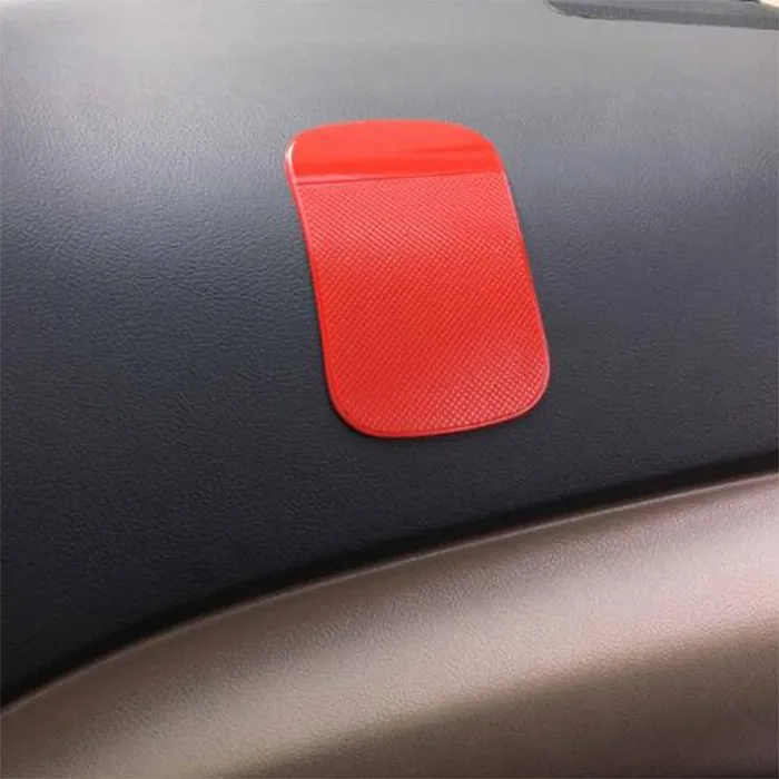 Custom Shape Anti Slip Car Dashboard Pu No Slip Sticky Cell Phone Pad