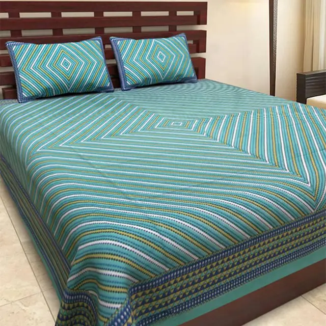 multi color bedsheet