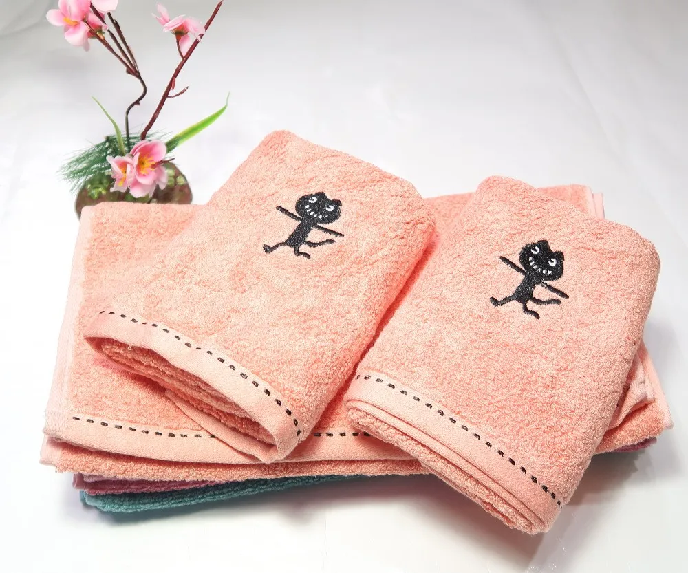 Plain Terry Hand Towel For Embroidery Custom Logos In Fashion Buy