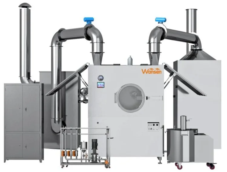 High Efficient Pharmaceutical film coating machine with CIP