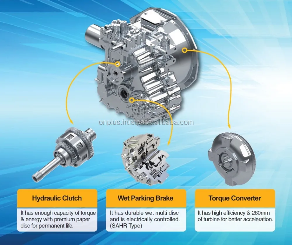 130 ~ 150 Hp Tractor Power Shift Transaxle Assembly - Buy High Tonage