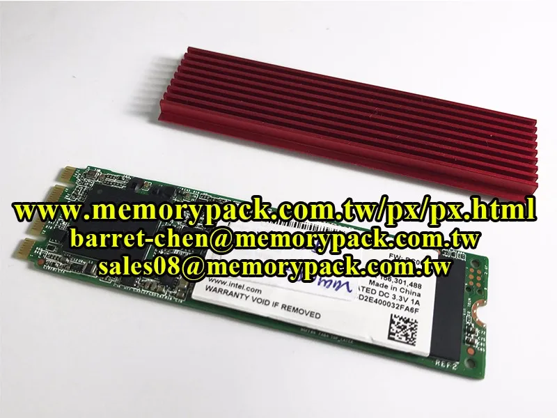 Memorypack M.2 Ngff Ssd 2280 Heat Sinks Spreaders Heatsinks For Laptop