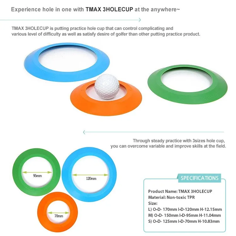 Golf Putting Practice Hole Cup Tmax 3 Hole Cup Buy Golf Hole Cup,Golf