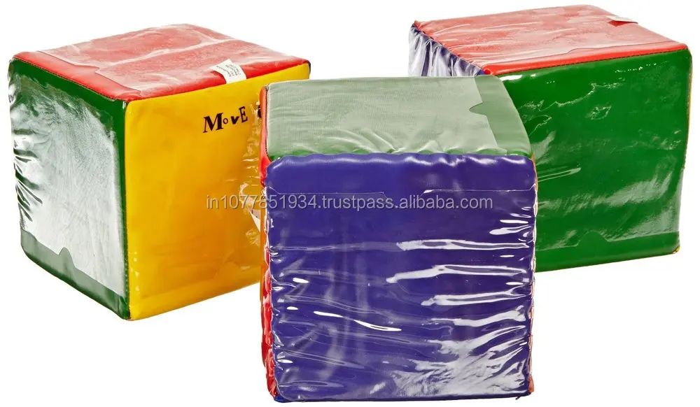 High Density & High Resilience Cushion Sponge Foam Cube With Pockets On