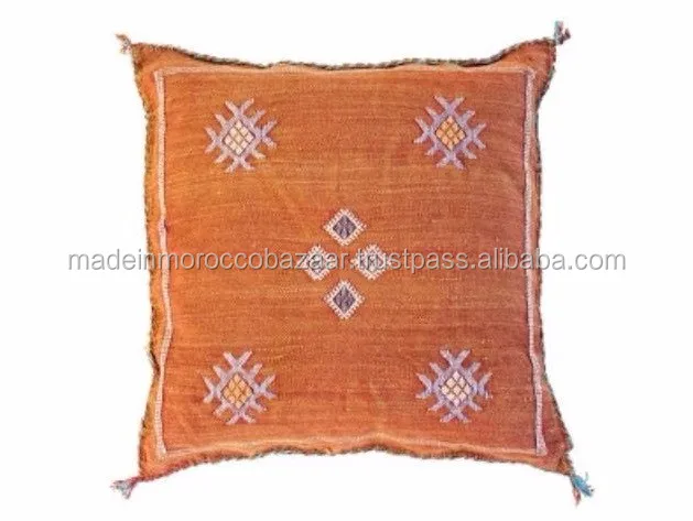 Wholesale Price Handwoven Cactus Silk Cushion Covers Buy