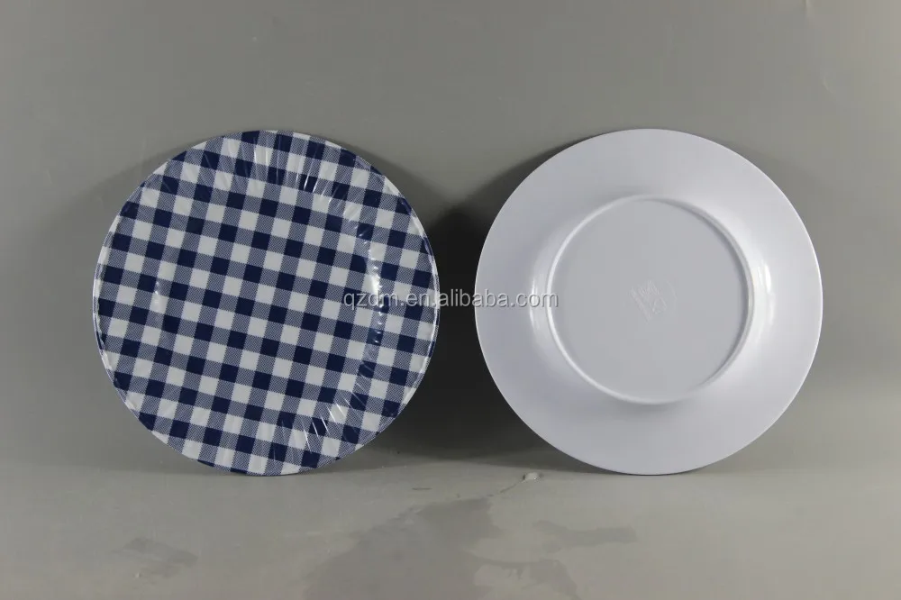 New Mold Melamine Round Dish And Plate